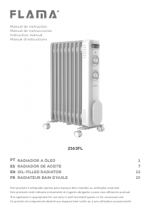 Manual Flama 2363FL Aquecedor