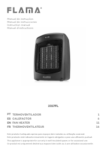Manual Flama 2317FL Aquecedor