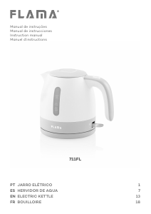 Manual de uso Flama 711FL Hervidor