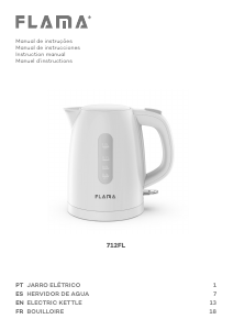 Manual de uso Flama 712FL Hervidor