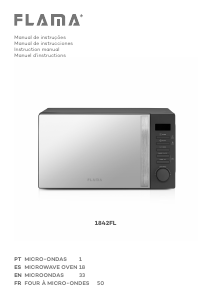 Manual Flama 1842FL Micro-onda