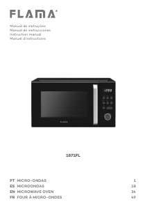Manual Flama 1871FL Micro-onda