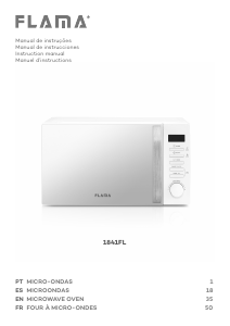 Manual Flama 1841FL Micro-onda