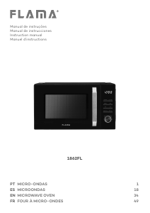 Manual Flama 1862FL Micro-onda