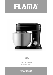 Manual Flama 1462FL Batedeira com taça