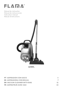 Manual Flama 1676FL Aspirador