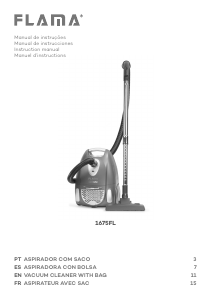 Manual de uso Flama 1675FL Aspirador