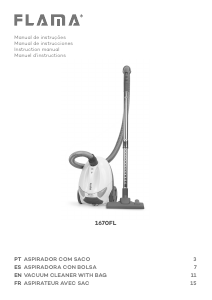 Manual Flama 1670FL Aspirador