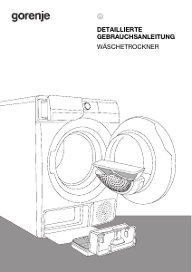 Bedienungsanleitung Gorenje DPNA83W Trockner