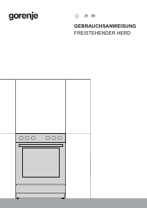 Bedienungsanleitung Gorenje GG5A13WH Herd