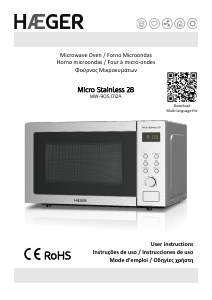 Mode d’emploi Haeger MW-90S.012A Micro-onde