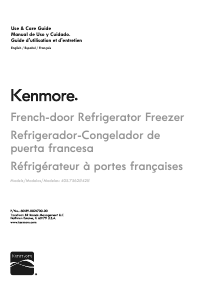 Bruksanvisning Kenmore 405.75625420 Kyl-frys