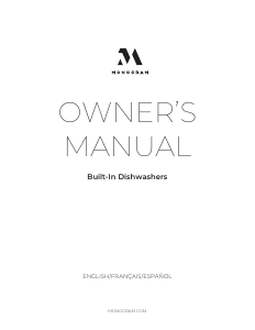 Mode d’emploi Monogram ZDT985SSNSS Lave-vaisselle