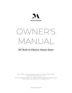 Mode d’emploi Monogram ZMB9031SNSS Four