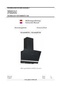 Manual PKM S21-60ABTH Cooker Hood