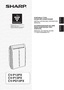 Handleiding Sharp CV-P12PX Airconditioner