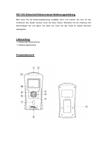 Handleiding Technoline WZ1100 Afstandsmeter