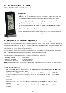 Manual de uso Technoline WS 9767 Estación meteorológica
