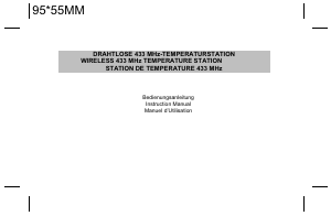 Bedienungsanleitung Technoline WS 9140 Wetterstation