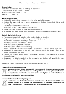Manuale Technoline WS 9440 Stazione meteorologica