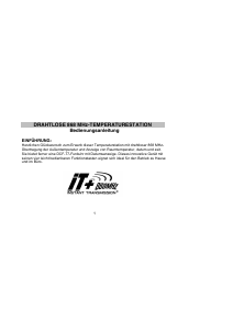 Handleiding Technoline WS 9765 Weerstation