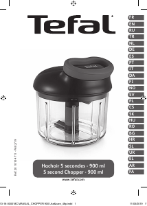 Посібник Tefal K1321324 Подрібнювач