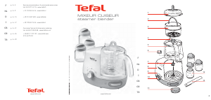 Bedienungsanleitung Tefal BH7401J0 Küchenmaschine