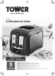 Handleiding Tower T17002 Friteuse