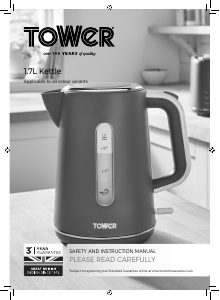 Handleiding Tower T10037BLK Waterkoker