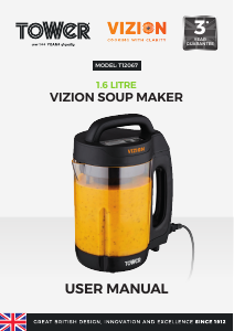Manual Tower T12067 Soup Maker
