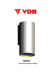 Instrukcja VDB Boho Okap kuchenny