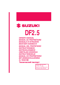 Bedienungsanleitung Suzuki DF2.5 Aussenborder
