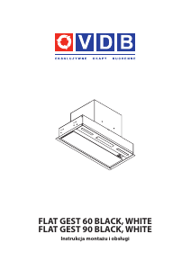 Instrukcja VDB Flat Gest 60 Okap kuchenny