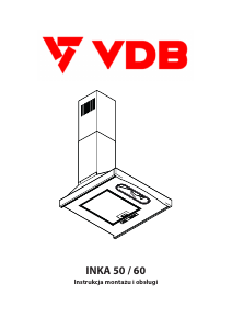 Instrukcja VDB Inka 50 Okap kuchenny