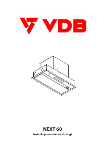 Instrukcja VDB Next 60 Okap kuchenny