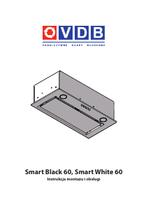Instrukcja VDB Smart Black 60 Okap kuchenny