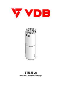 Instrukcja VDB Stil Isla Okap kuchenny