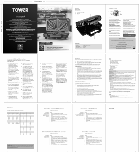 Handleiding Tower T27031RG Contactgrill