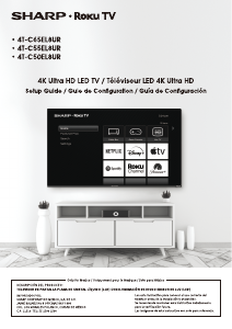 Manual Sharp 4T-C50EL8UR LED Television
