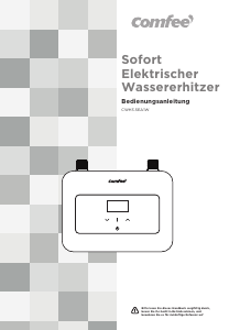 Bedienungsanleitung Comfee CWH3.5EA1W Warmwasserspeicher