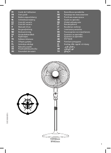 Manual Rowenta VU4420F2 Ventilator