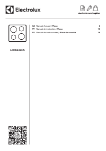 Manual de uso Electrolux LRR6332CK Placa