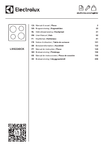 Manual de uso Electrolux LIV63340CK Placa