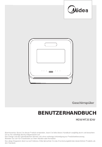 Bedienungsanleitung Midea MDWMT201DW Geschirrspüler