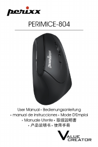 Mode d’emploi Perixx PERIMICE-804 Souris