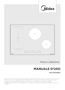 Mode d’emploi Midea MIH740F98K0 Table de cuisson