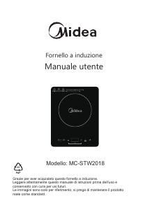 Manual de uso Midea MC-STW2018 Placa