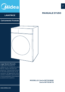 Manuale Midea MF110W60/W-IT Lavatrice