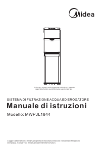 Manuale Midea MWPJL1844 Erogatore d'acqua
