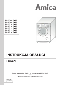 Instrukcja Amica PD5010B422 Pralka